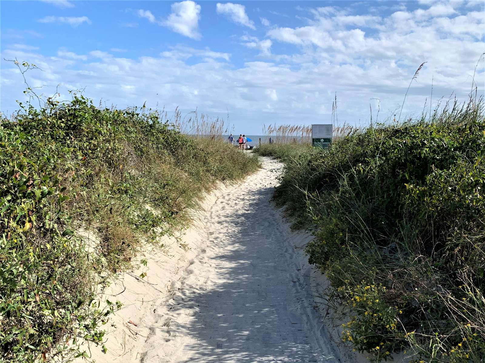 Private Beach Entrance