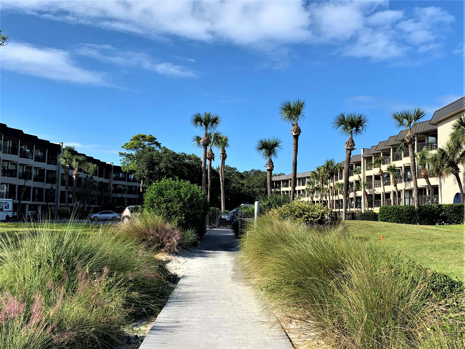 Landscaped Grounds and only 2 Buildings at Seaside Villas