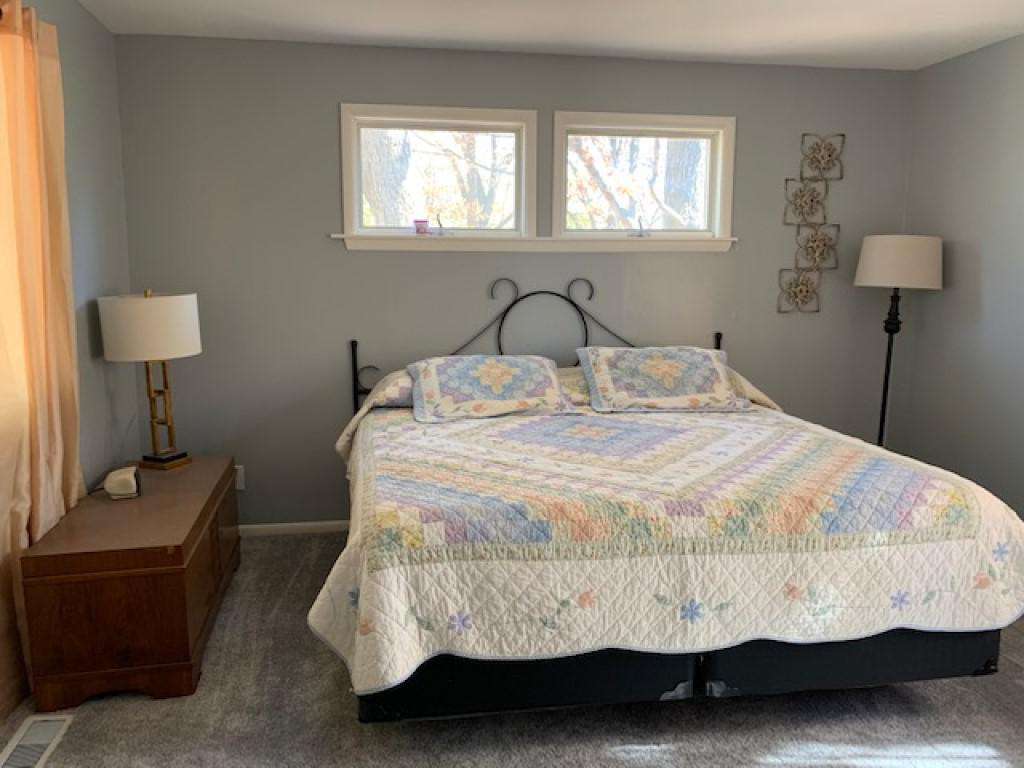 Second bedroom with king bed