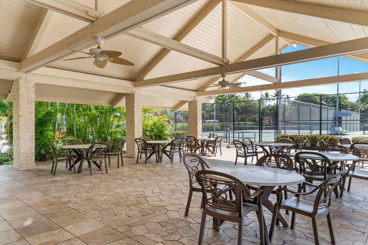 Main pavilion near pool.