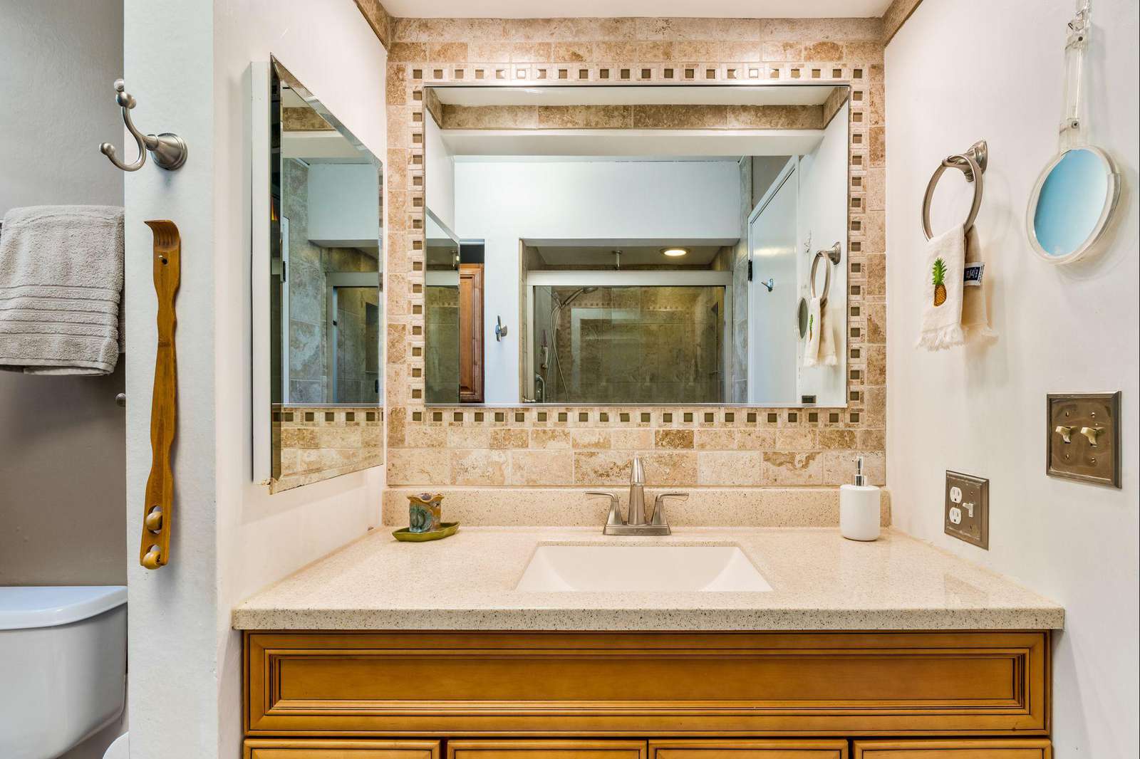 Guest bath vanity