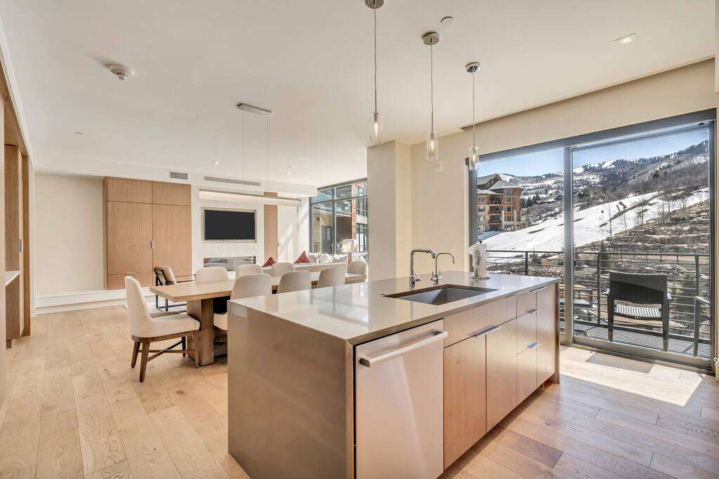 Kitchen at The Lift Residences Park City