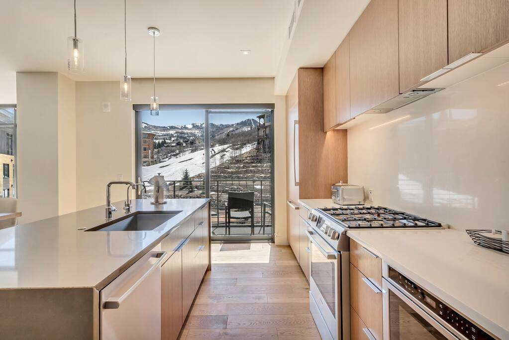 Kitchen/Balcony at The Lift Residences Park City