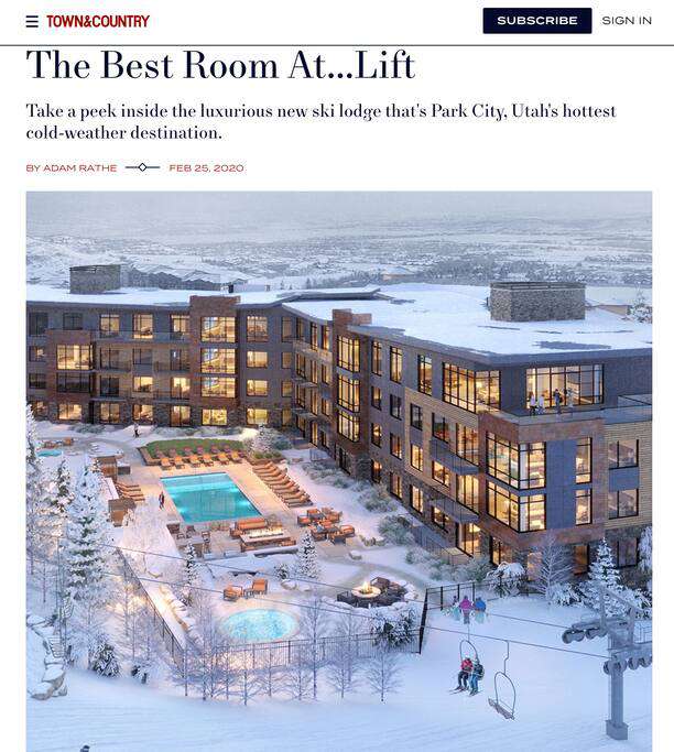 Press -The Lift Residences Park City