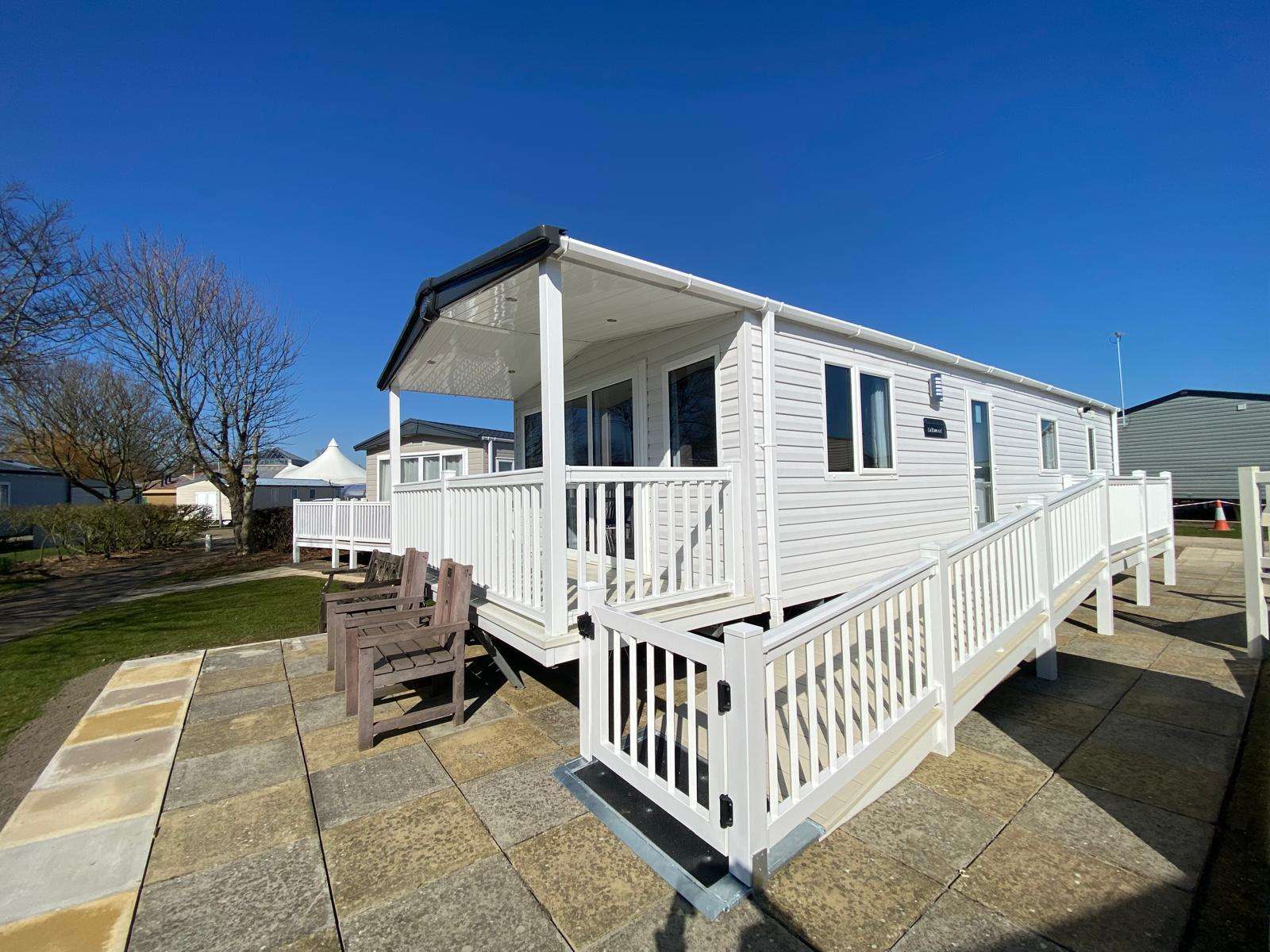 Hopton Holiday Village is the ideal destination for last-minute family holidays, offering short stays in comfortable caravans with decking, just steps away from the breathtaking Norfolk coastline. - property