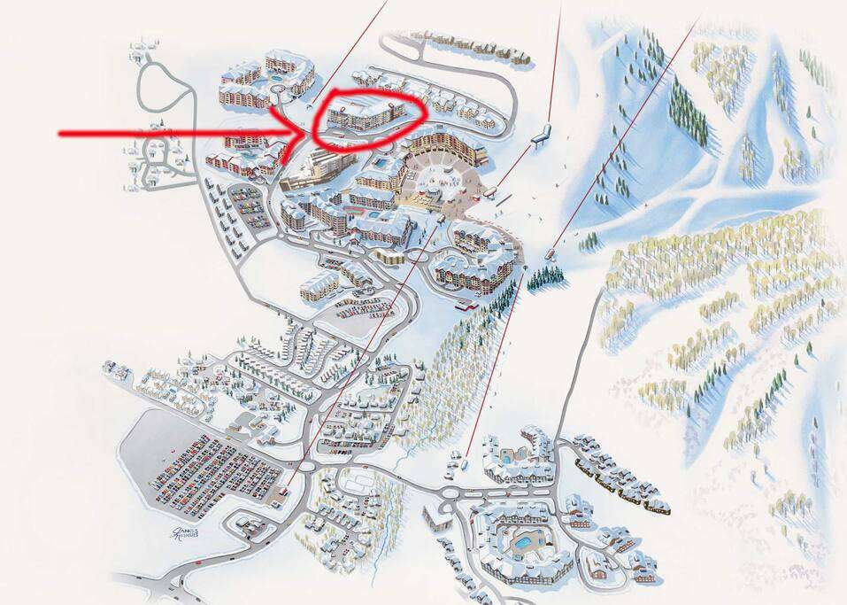 Located right by Sunrise lift at Park City Mountain, Canyons Village