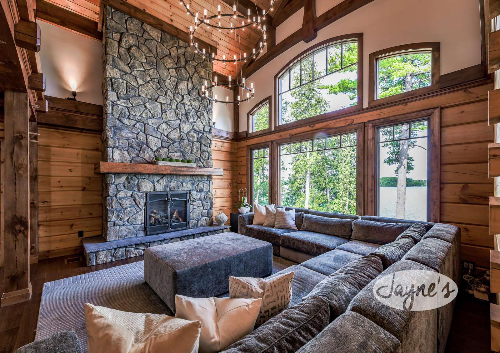 Great Room & Fireplace