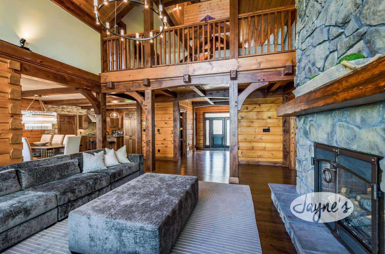 Great Room & Fireplace
