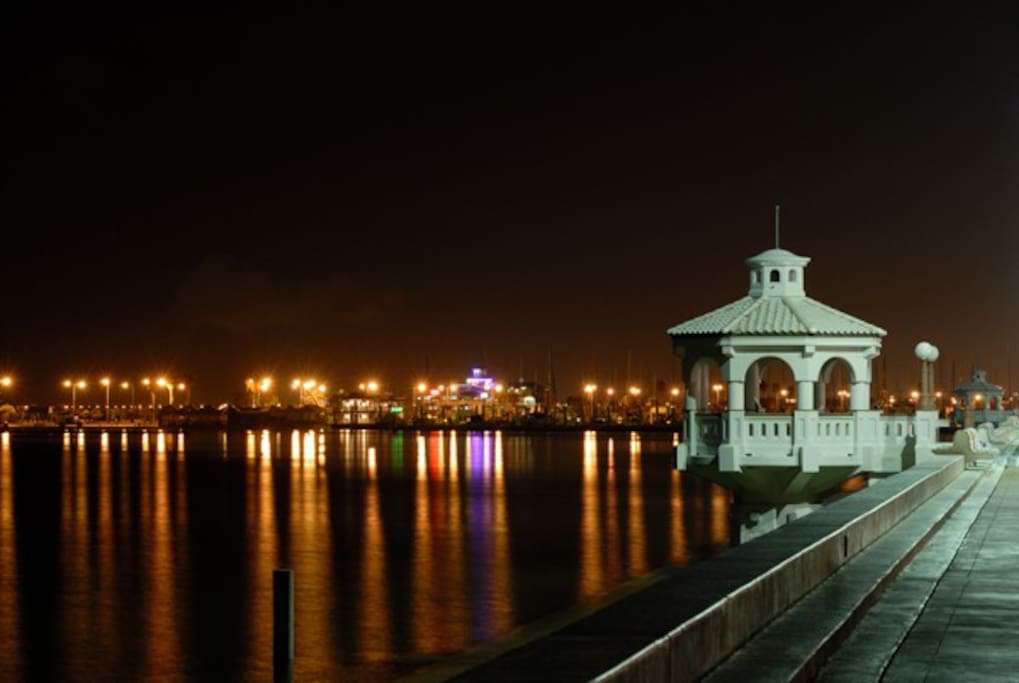 Corpus is very pretty at night
