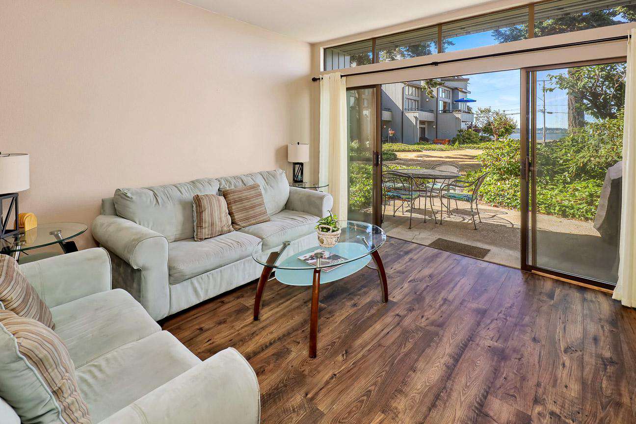 Private Patio with BBQ area