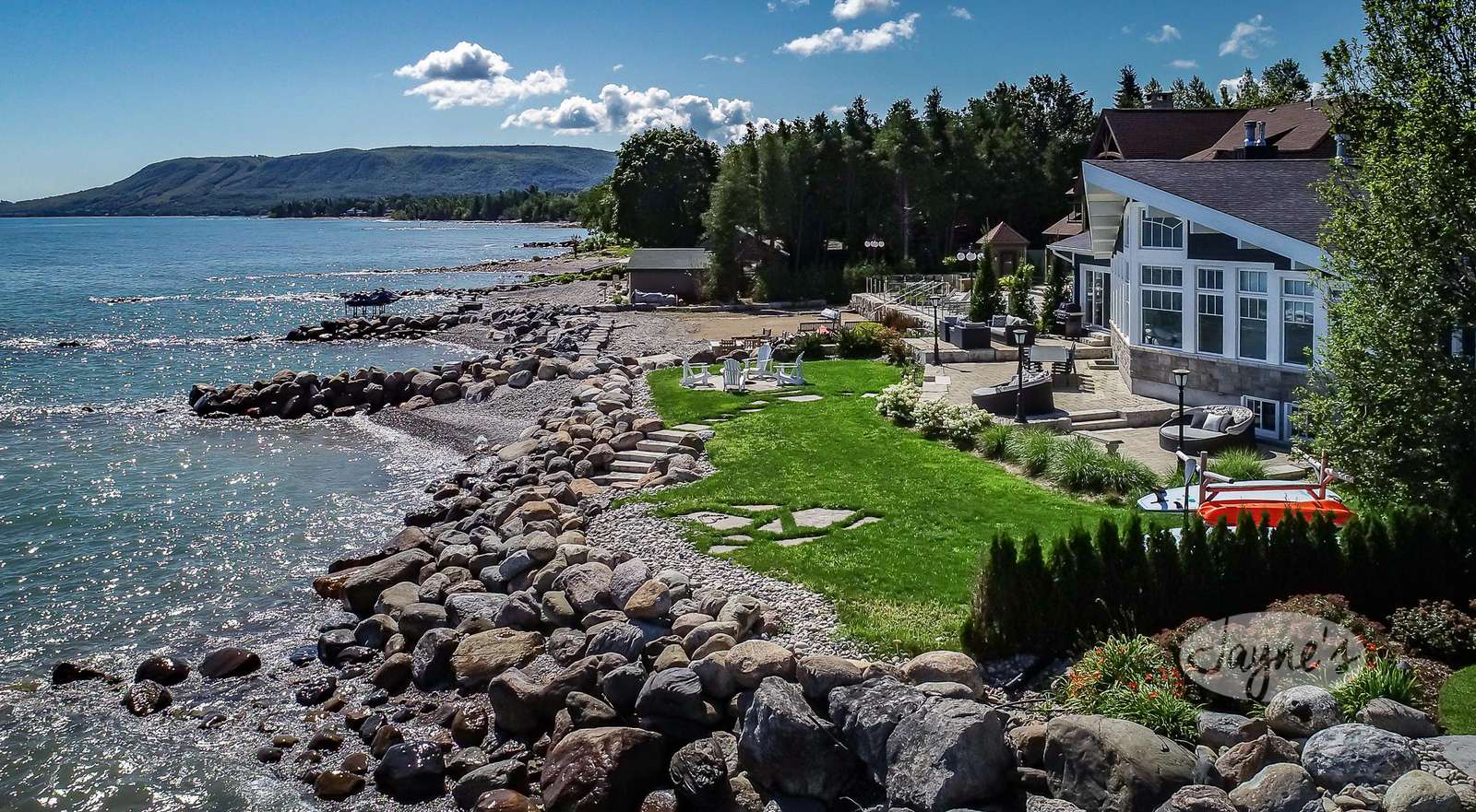 Bay Side & Escarpment