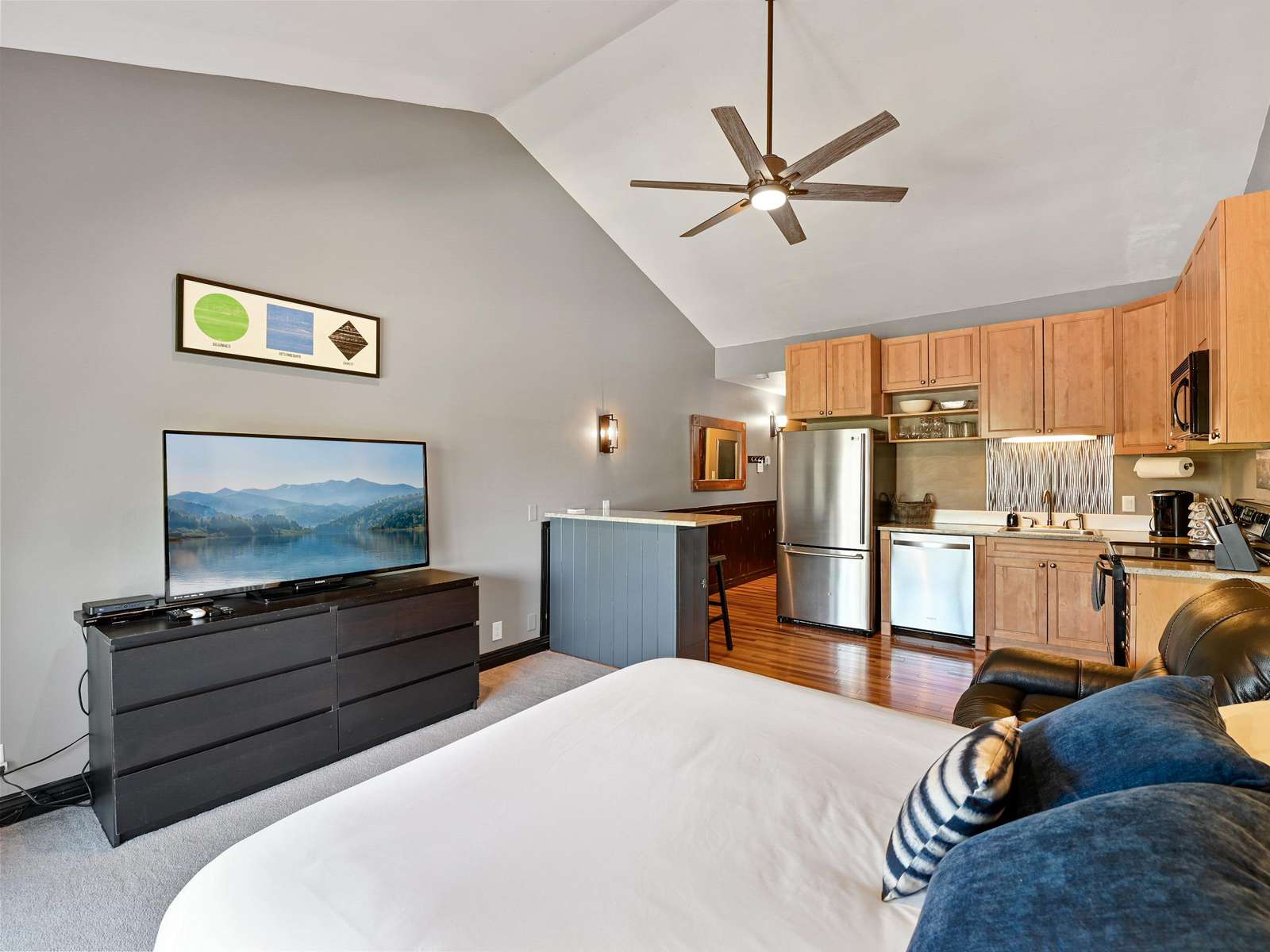 Living Space w/TV