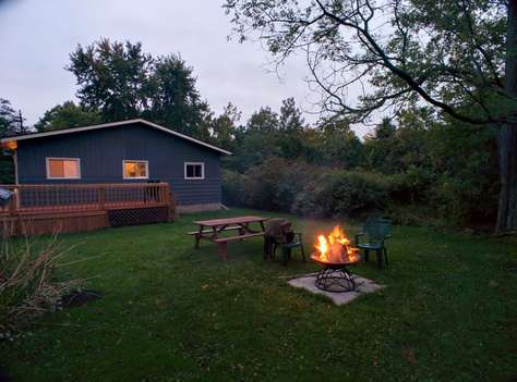 Marshmallow roasts and fireside conversation