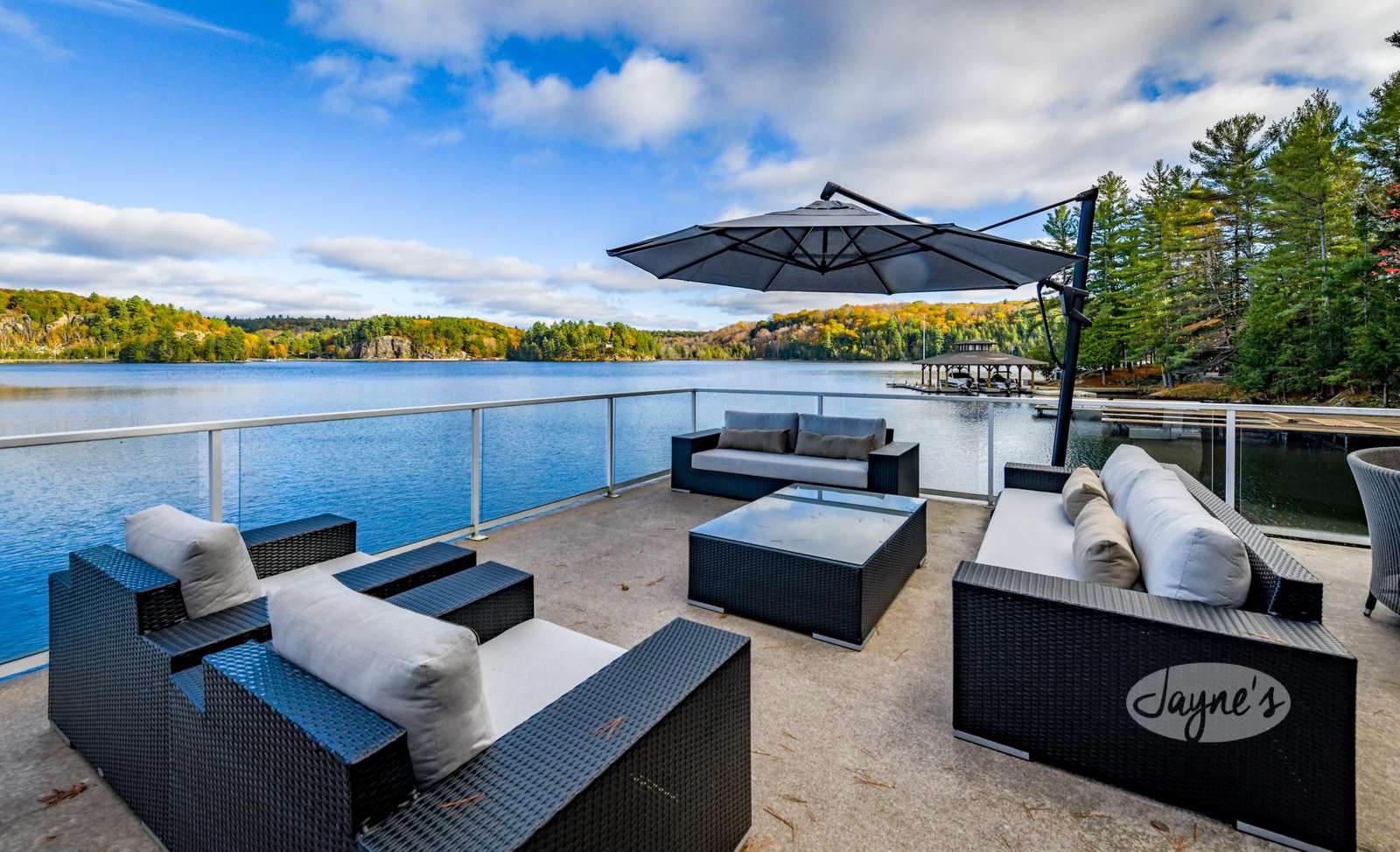 Boathouse Upper Deck & Seating