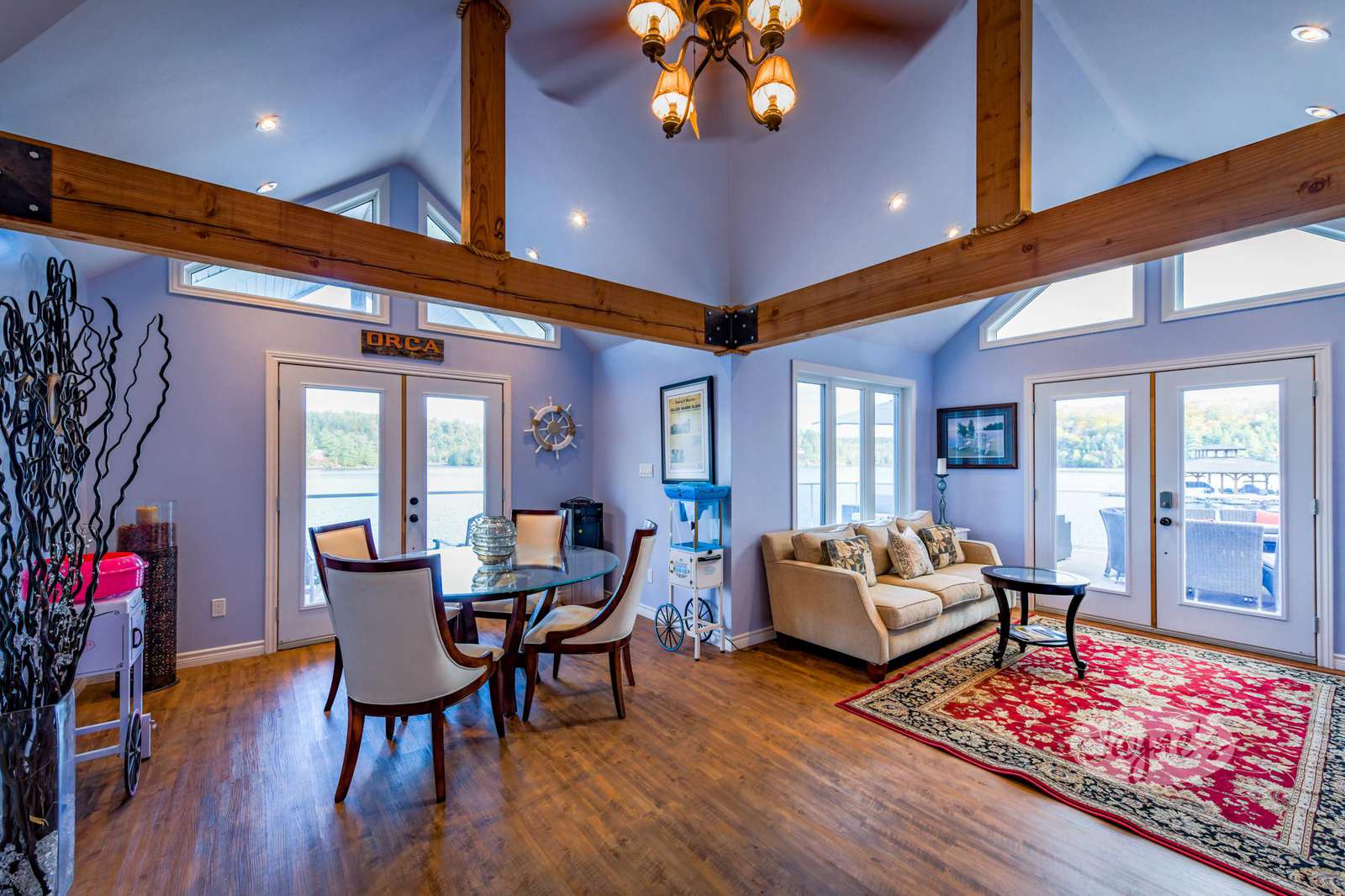 Boathouse Living Area