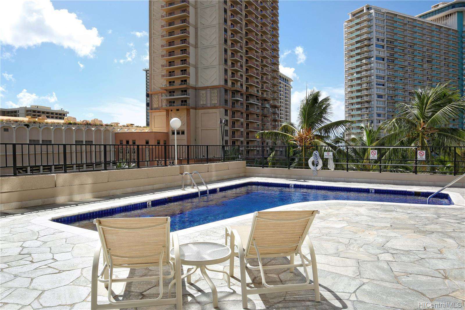 Pool and recreation deck