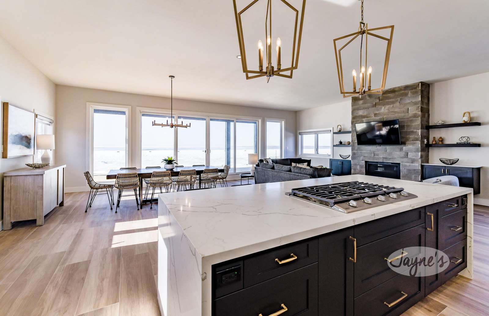 Kitchen & Living Area - Main Level
