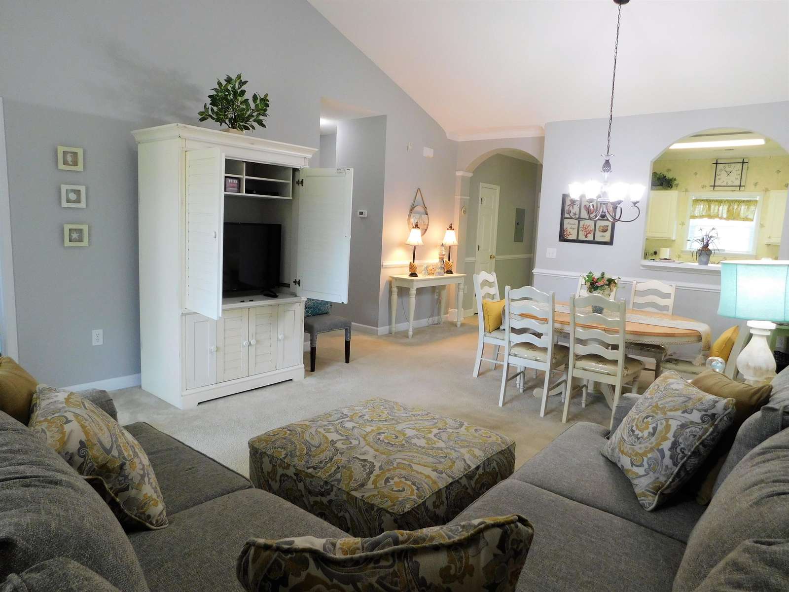 family and dining room