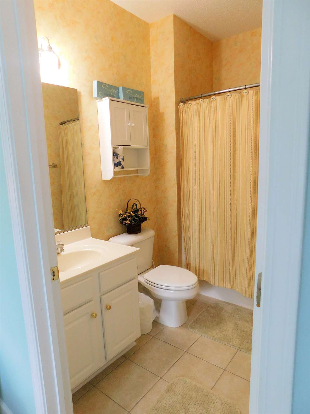 ensuite bathroom in master
