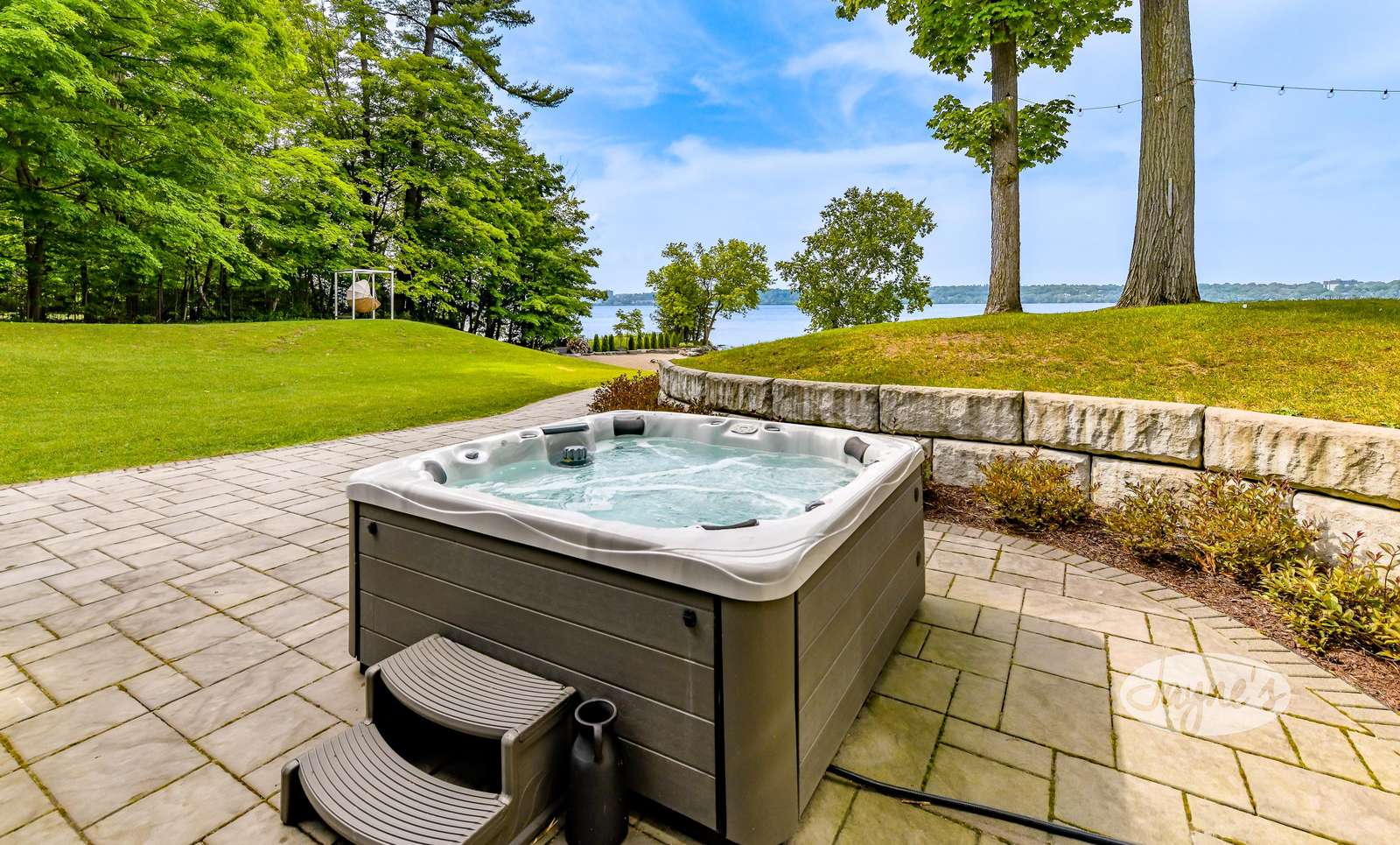 Patio & Hot Tub