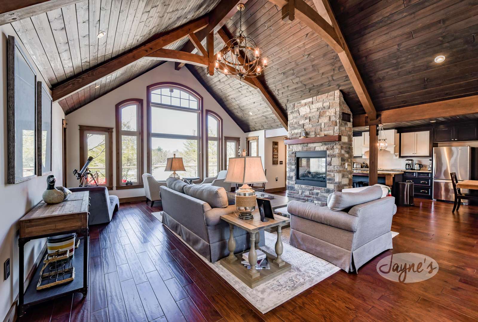 Great Room & Fireplace