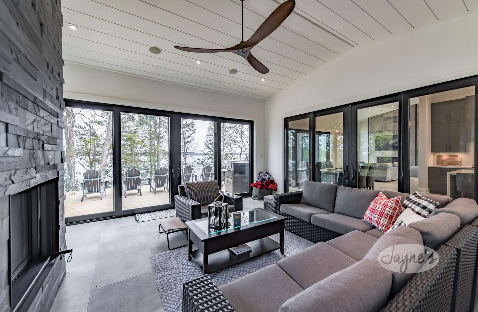 Muskoka Room & Fireplace