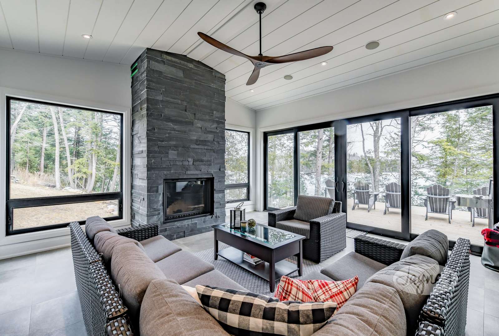 Muskoka Room & Fireplace