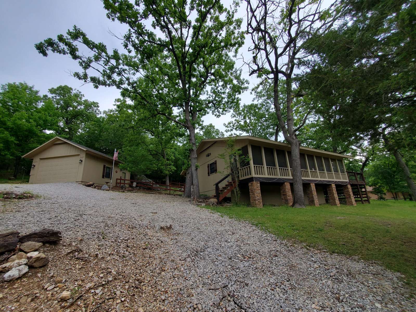 Bunk House on Left - property