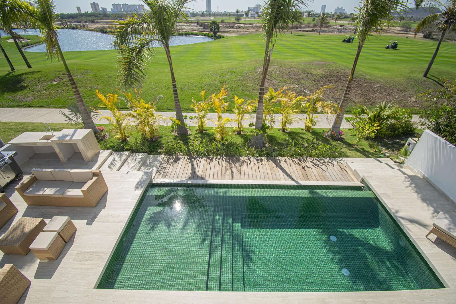 Overlooking Scenic El Cid Golf Course - property