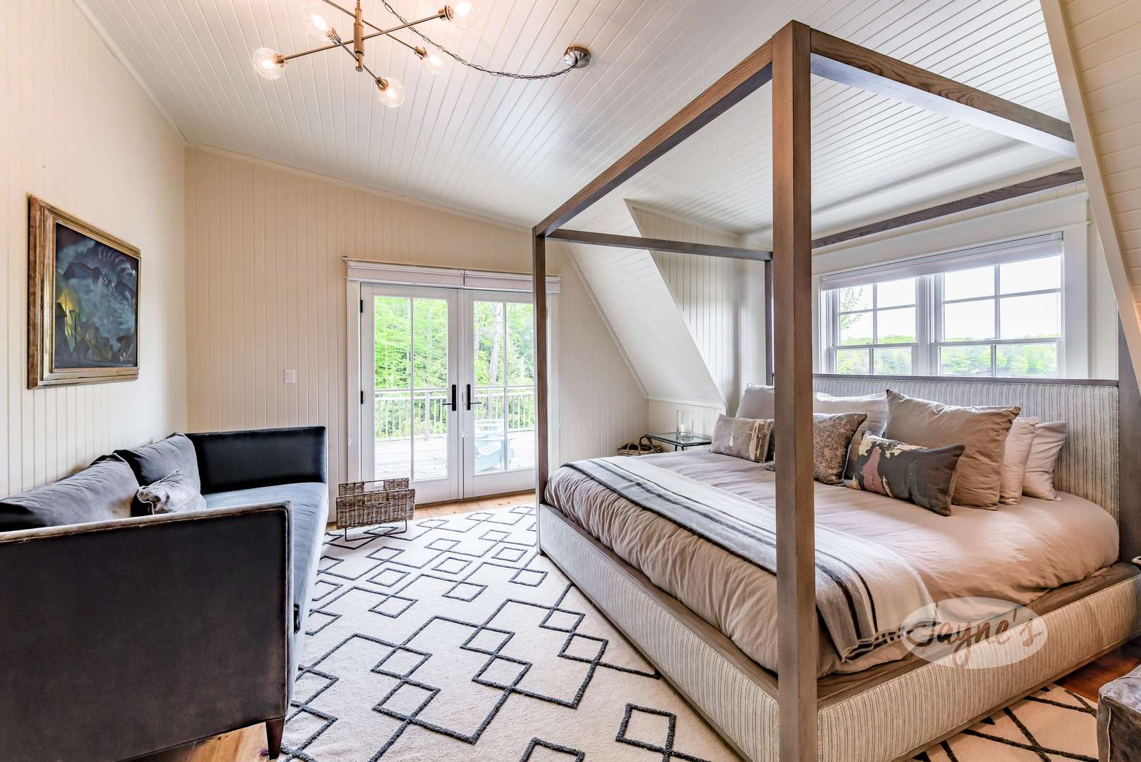 Bedroom 4 & Walk-out Deck - Upper Level