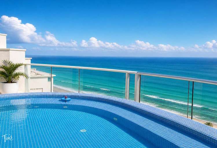 6BR/6Bth – Beachfront – Amazing Penthouse Combo #201 Preview 0