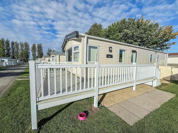 23046B⭐ – Balmoral area, 3 bed, 8 berth caravan with decking, C/H & D/G. Opal rated. Preview 0