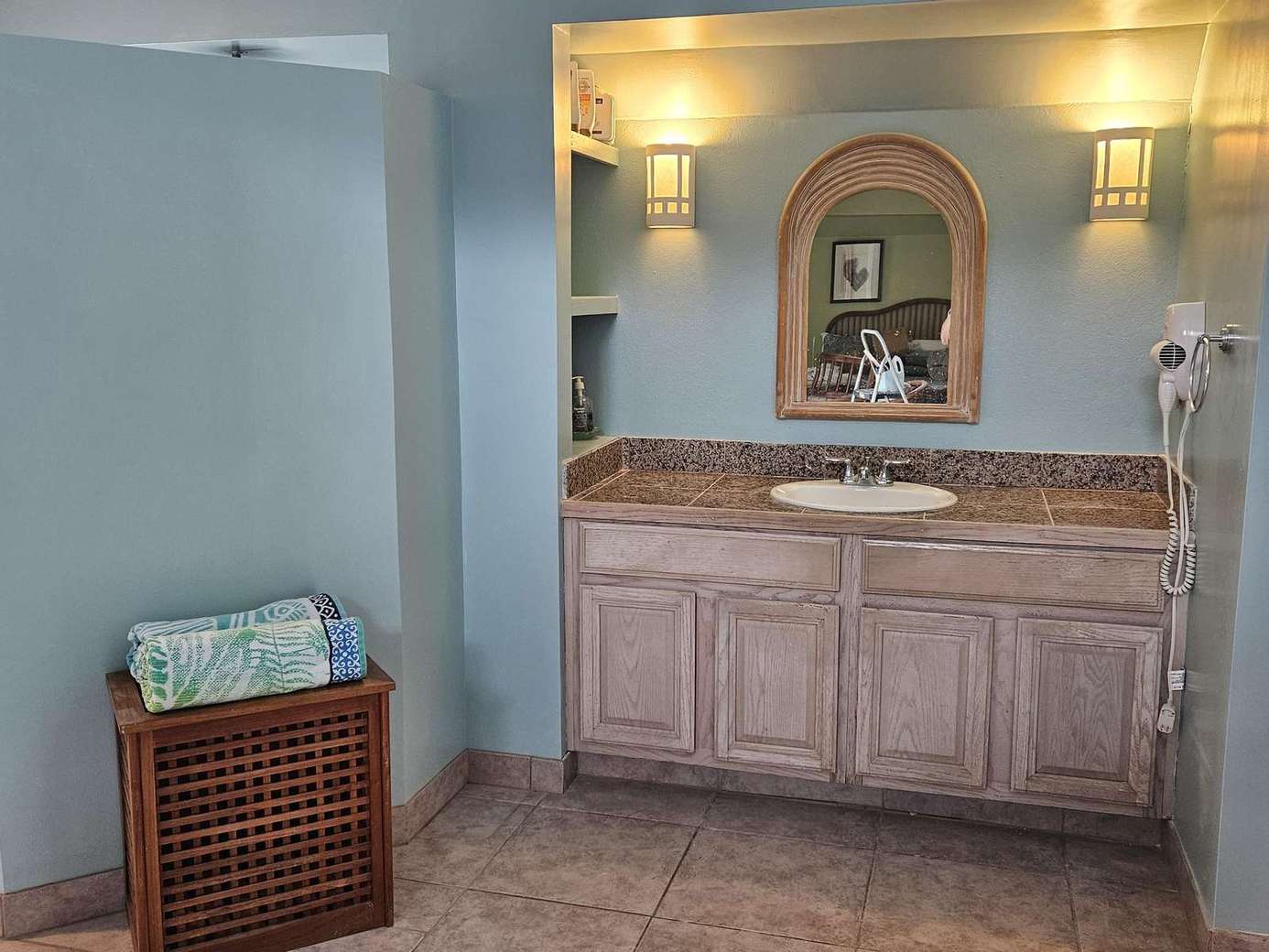newly remodeled shower top floor April'26