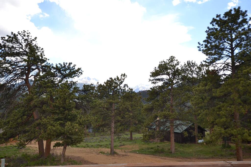 Mt. Meeker 2 bedroom cabin with summer pool Ponderosa Realty