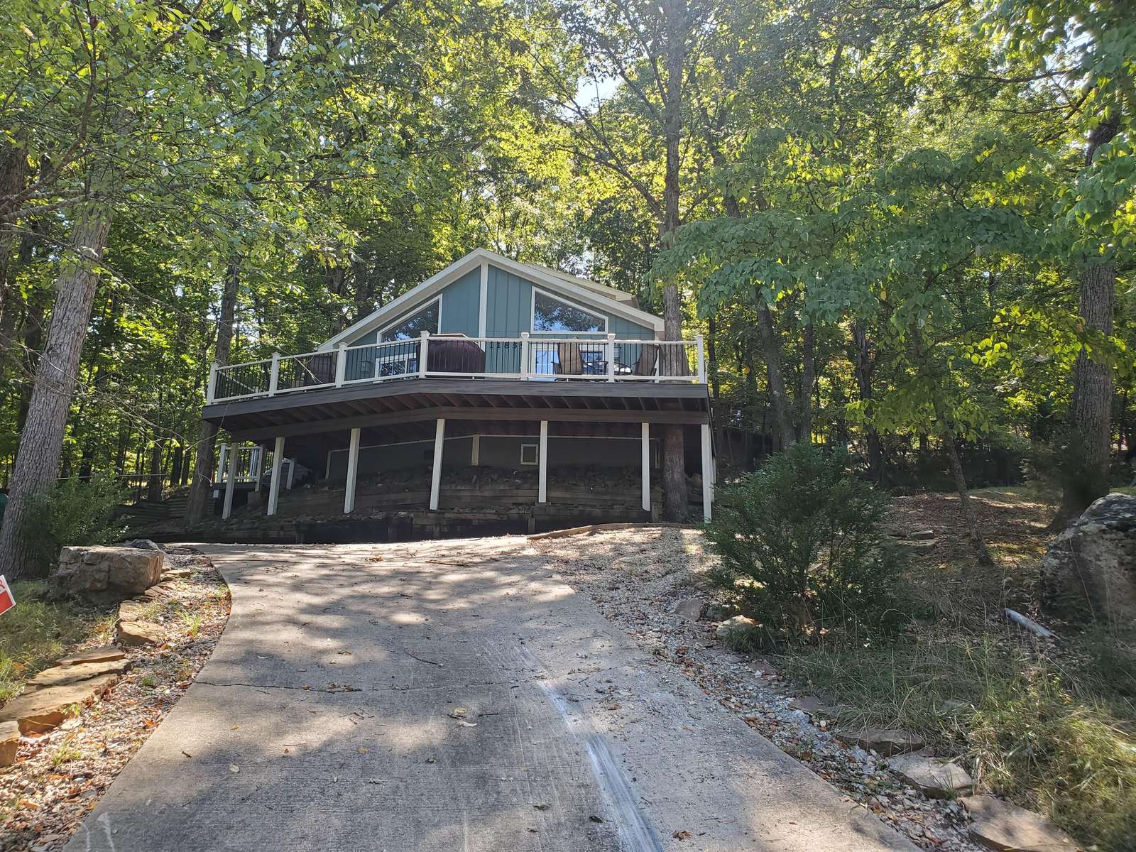 Steep Driveway - Extra Parking at our Offices - property