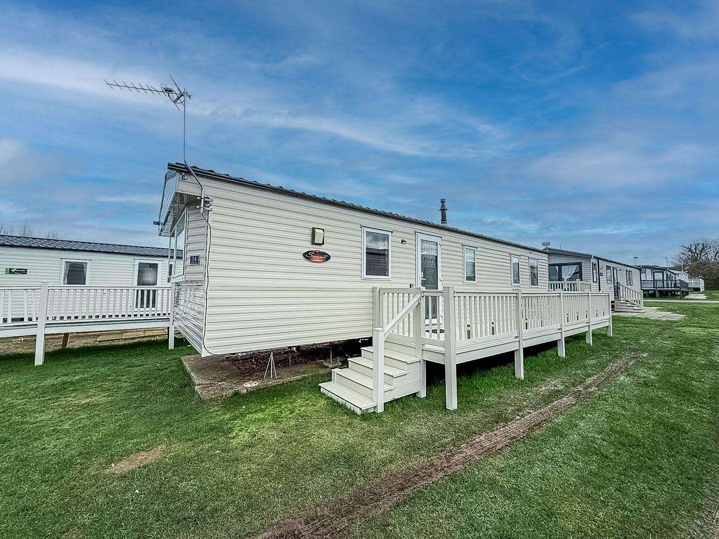 Discover the perfect base for your next UK holiday in this lovely 6 berth caravan located on Manor Park Holiday Park, Hunstanton, and explore the stunning Norfolk coast. - property
