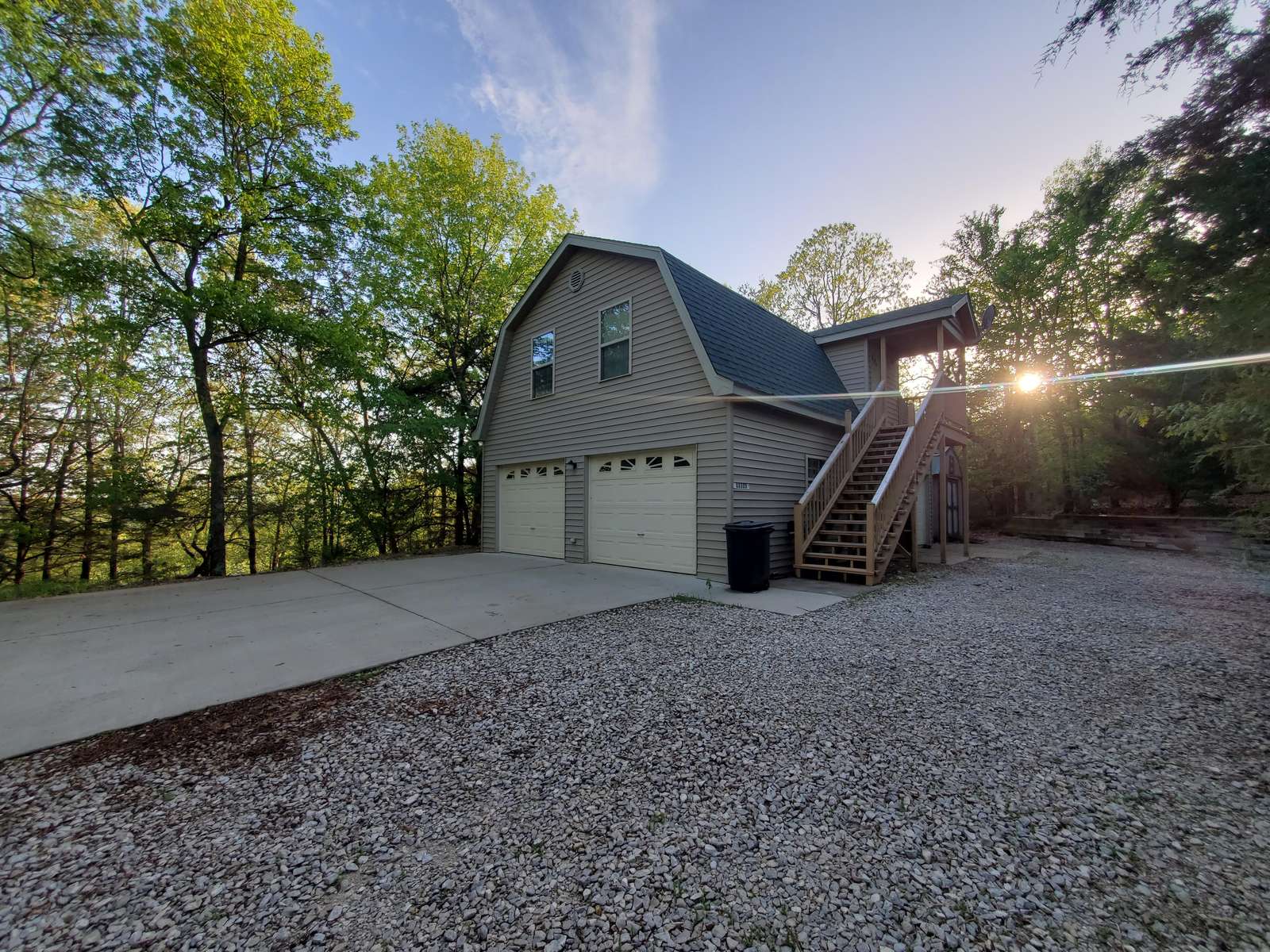 Garage is on the 1st Floor. Entrance is at the top of Stairs. - property