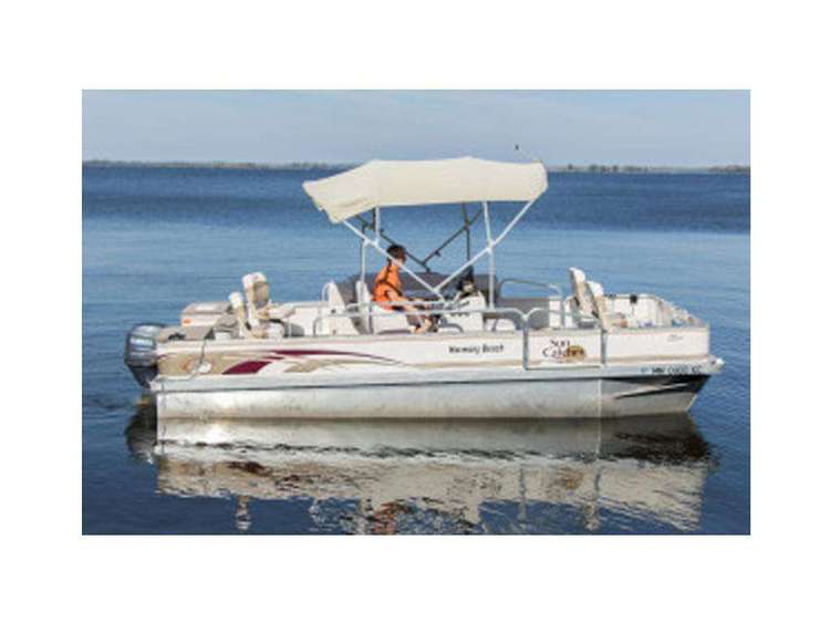 SunCatcher Fishing Pontoon 50HP Preview 0